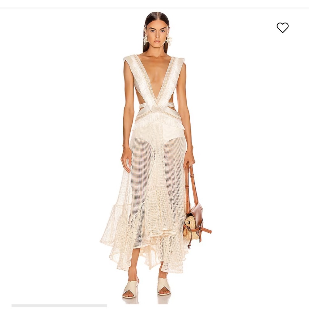 Pat Bo Fringe Mesh Cutout Sold Out Everywhere!